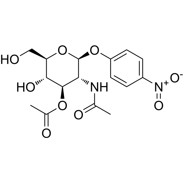 p-Nitrophenyl 2-acetamido-2-deoxy-3-O-acetyl-β-D-glucopyranoside 23262-57-9